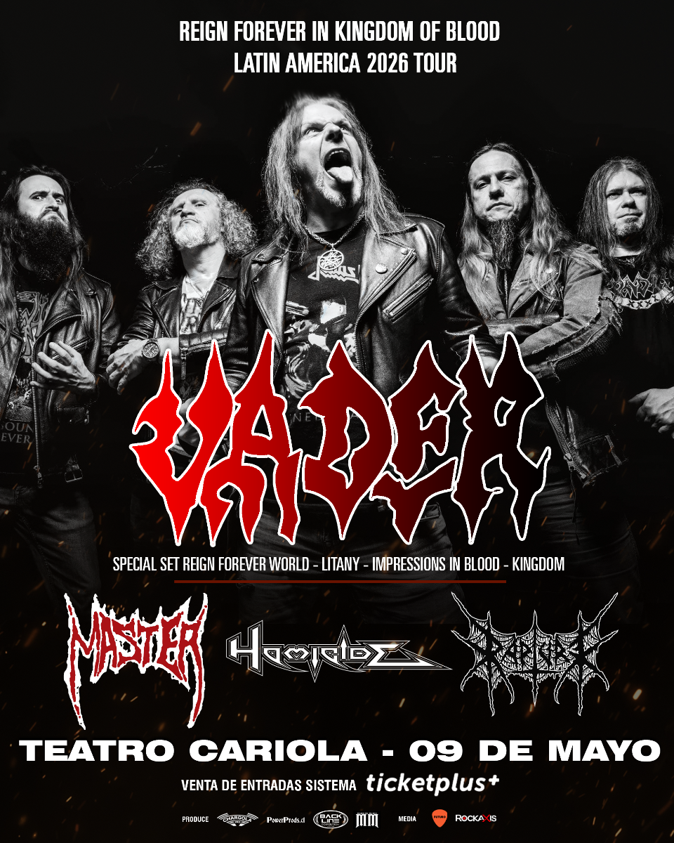 Vader en Chile: se confirman bandas invitadas